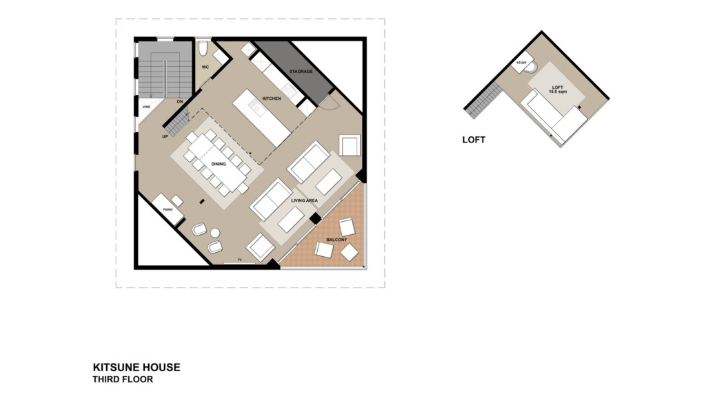 Kitsune House in Hirafu, Bali (4 bedrooms) Best Price & Reviews!